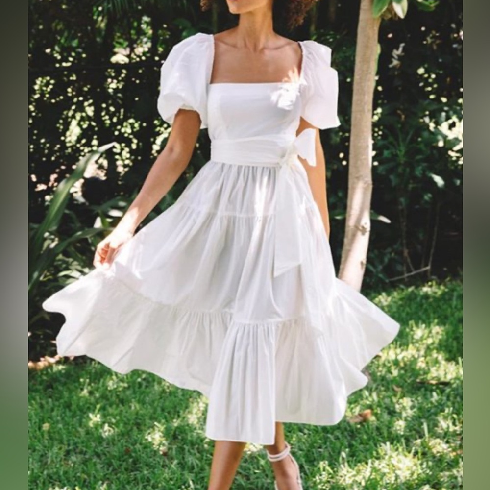 CARA CARA
SYDNEY DRESS
WHITE
